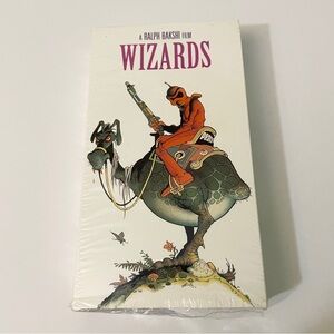 Vtg Wizards VHS (1993) Ralph Bakshi Cult Classic Animated Fantasy